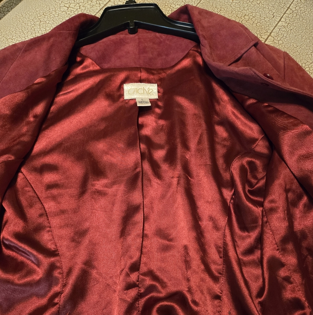 Cache Goat Suede Jacket - image 6